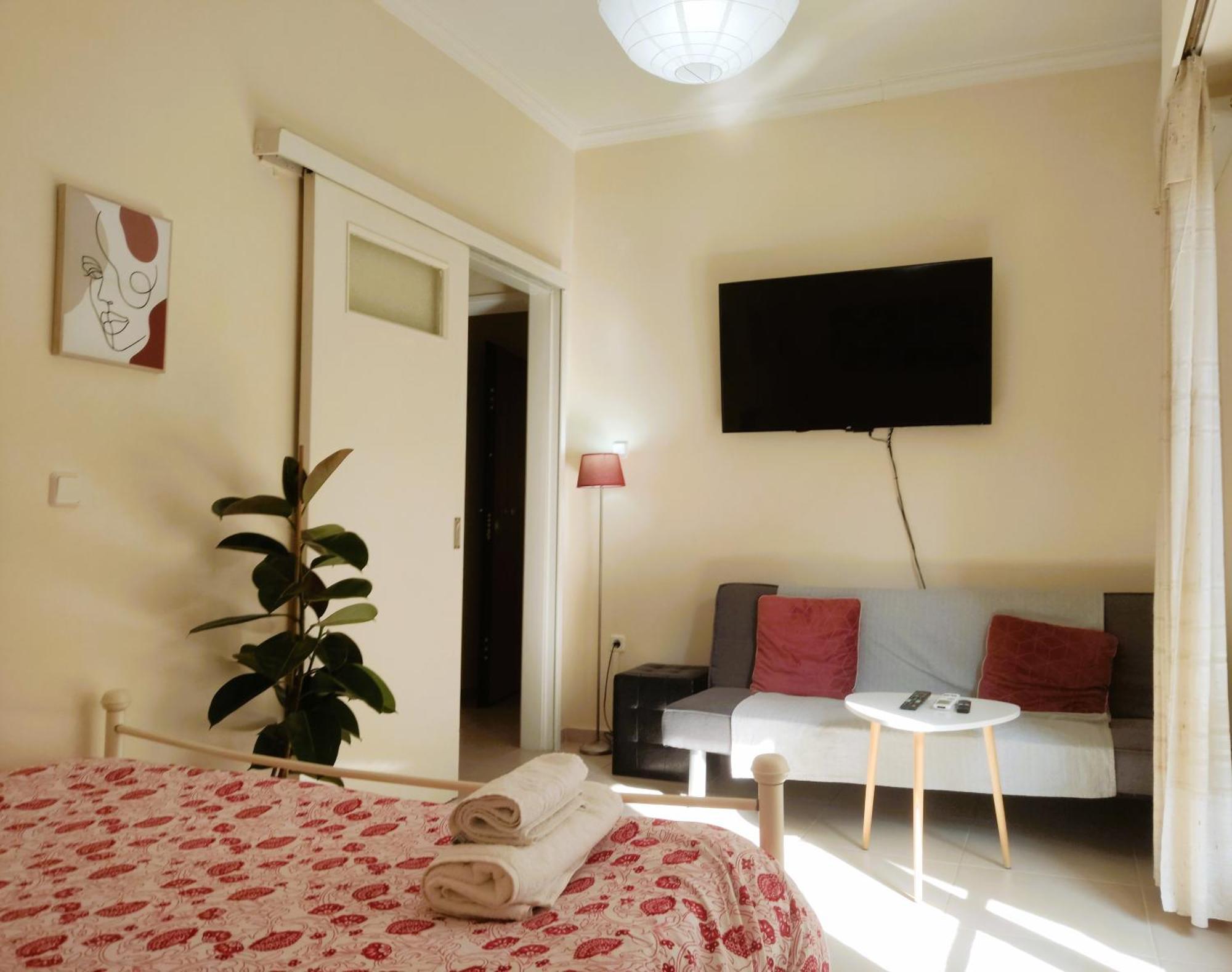 Next To Metro! Bright Apartment With Fully Equipped Kitchen Athen Exterior foto